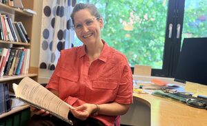 Liza Reisel er forsker 1 ved Institutt for samfunnsforskning i Oslo. Foto: Julia Loge