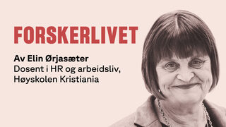 Elin ørjasæter Forskerliv