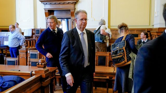 Advokat Magnus Stray Vyrje under behandlingen i Høyesterett i 2024 av fuskesaken fra Høgskolen i Innlandet. Nå advarer han mot at nye regler gjør at denne typen saker ikke vil bli prøvd i rettssystemet. Foto: Gorm Kallestad / NTB.