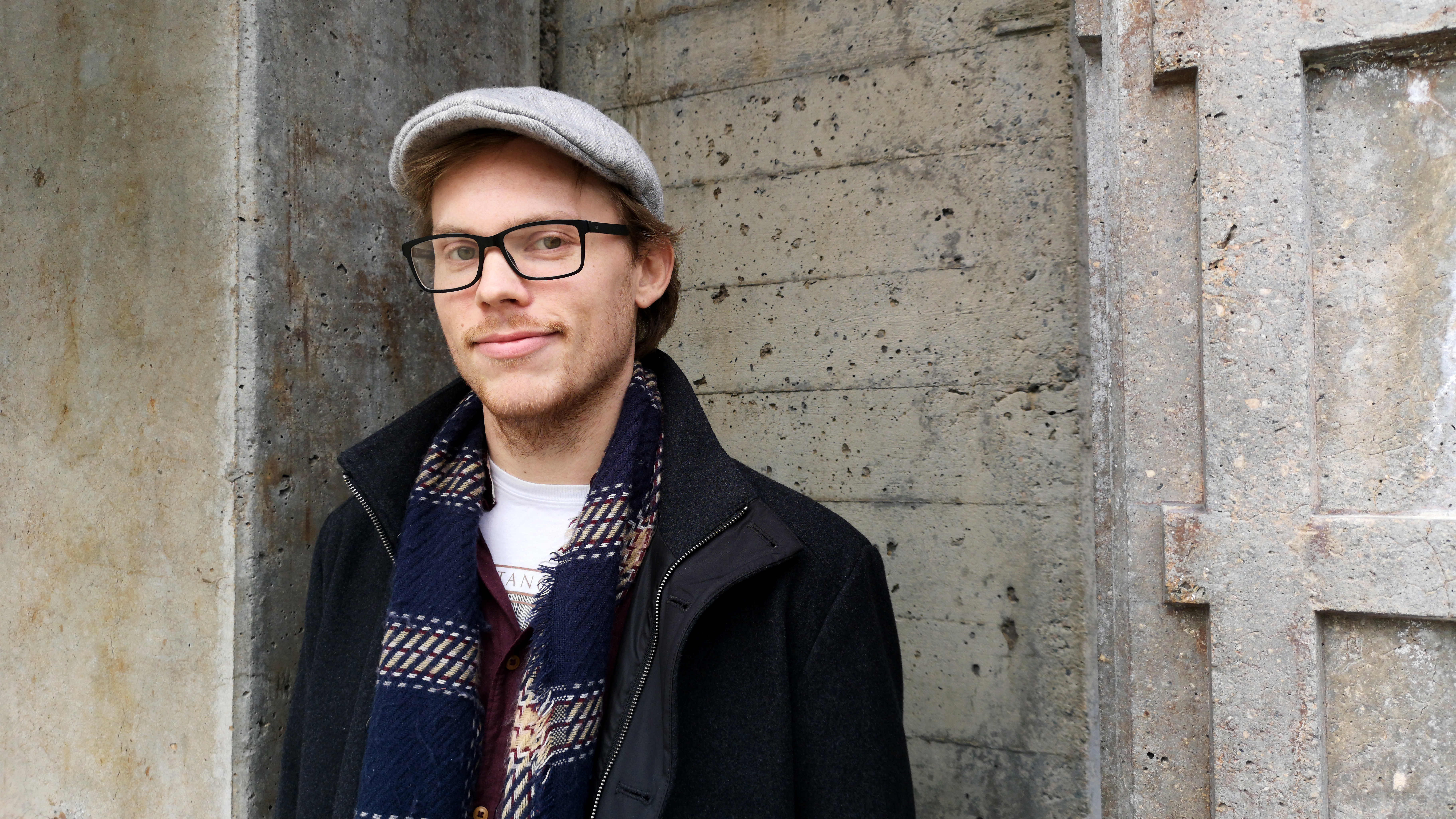I dag Trond Høyvik 28 år og i gang med en master i pedagogikk på NLA-Høgskolen. Foto Julia Loge
