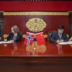 Nybø, Iselin, signering av avtale Minstry of Science and Tehcnology (Foto MoST)