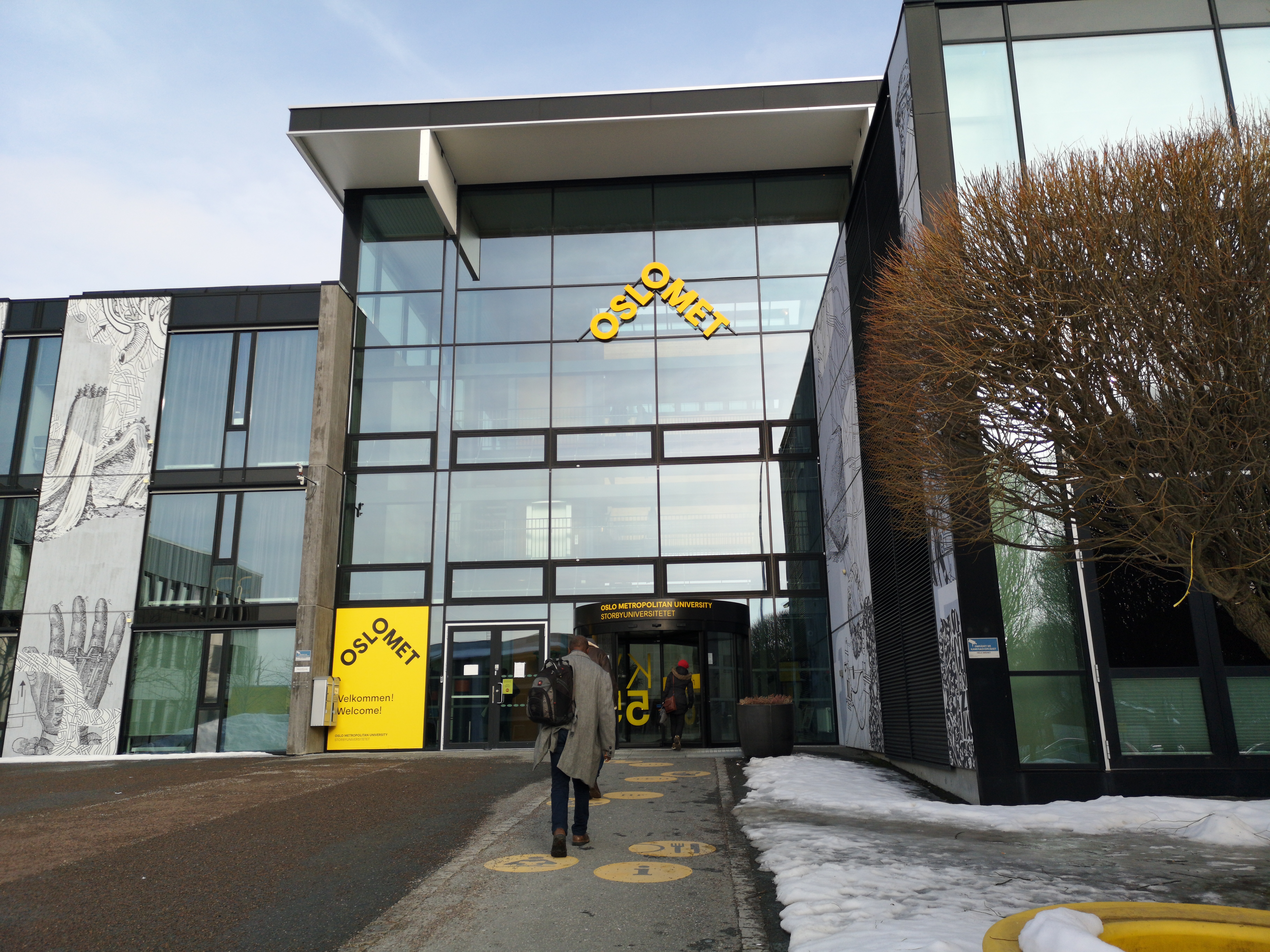 Oslomet campus Kjeller februar 2019 Foto: Julia Loge