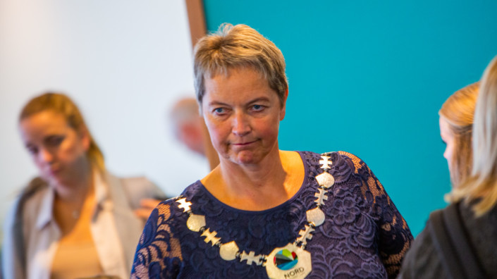 Hanne Solheim Hansen åpnet studieåret på Nesna 27082019 Foto: Hans Petter Sørensen/Folkeaksjonen for høyere utdanning på Helgeland