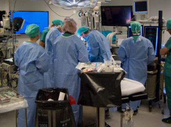 Operasjon Rikshospitalet Illustrasjonsfoto leger kirurgi (Vidnes)