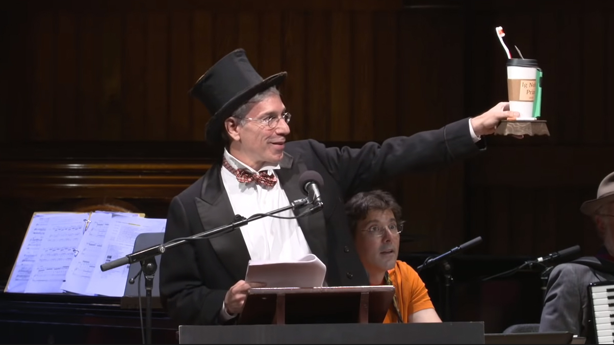 ignobel prisutdeling 2019 foto:skjermdump