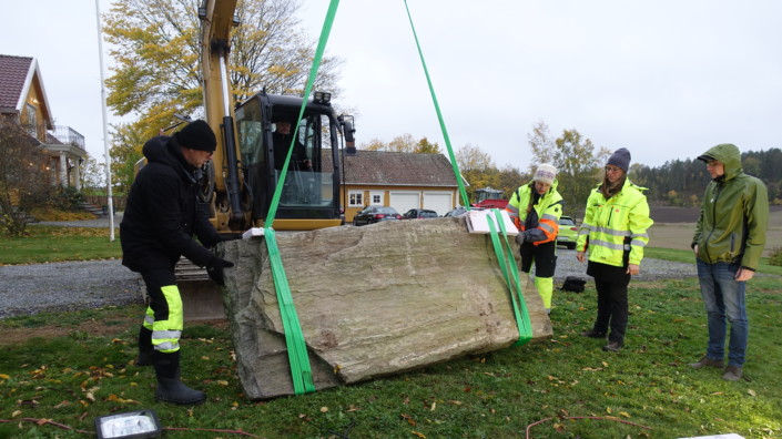 1600 år gammel runestein fra Rakkestad