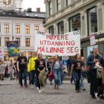 Streikemarkering: – Vi finner oss ikke i at staten favoriserer noen fagforeninger, og overkjører andre